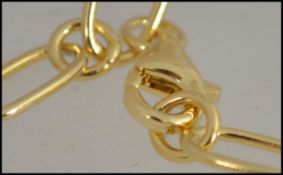 A pendant necklace set with blister pear