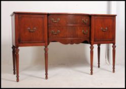 A Federal revival mahogany sideboard of