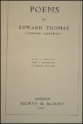 ' Poems ' by Edward Thomas (Edward Easta