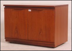 A good vintage mid century teak cabinet