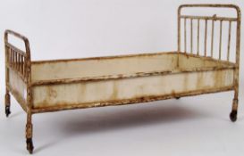 EDWARDIAN DOLL'S BED: