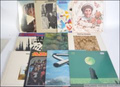 A collection of vintage vinyl long play records mainly relating to folk to include Bob Dylan x 2,