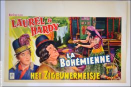 LAUREL & HARDY POSTER;
