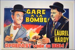 LAUREL & HARDY POSTER;