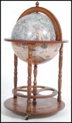 A 20th century antique style globe cocktail / drinks cabinet.