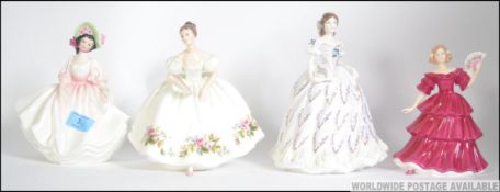 A group of Three Royal Doulton figurines to include Jennifer,
