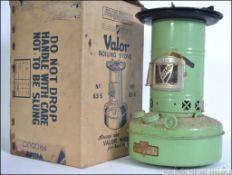 A vintage enamel Valor boiler stove dating from the mid 20th century,