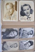 A good collection of vintage pictures and postcards of 1940's and 1950's stars of the screen many