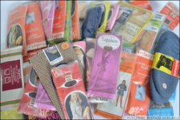 A good collection of vintage and retro nylon tights,