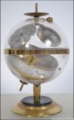 An original retro 1960's German Novelty Sputnik Weather Station barometer.