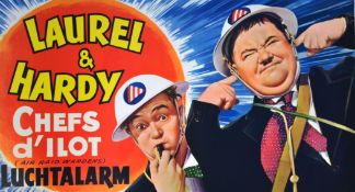 LAUREL & HARDY POSTER;