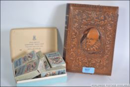 A collection of vintage ( No contents ) Pllayers cigarette boxes along with a vintage 20th century