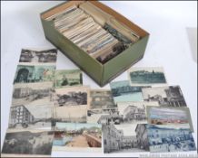 POSTCARDS; Italy pre WWII hoard. Well over 800 in box. Most appear pre 1914.