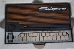 A retro boxed Rolf Harris Stylophone system / keyboard,