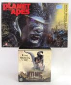 A WETA Collectibles ' King King Fighting V Rex ' statuette, sealed within the original box,