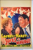 LAUREL & HARDY POSTER;