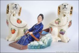 A Woods and Sons Grace Darling limited edition figurine ( 134 / 5000 ) to commemorate 150 year of