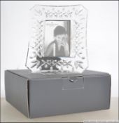 A Waterford crystal glass 