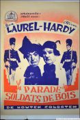 LAUREL & HARDY POSTER;