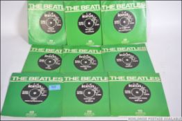 The Beatles - A collection of 45rpm singles all pertaining to The Beatles - yesterday, Something,