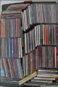 A large collection of contemporary Cd's.