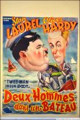 LAUREL & HARDY POSTER;