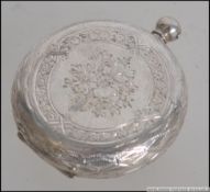 A silver Swiss stamped / hallmarked 935 pocket watch case.