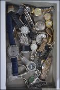 A collection of watches to include vintage Smiths 17 Jewel gents wristwatch, Cronel, Limit, Avalon,