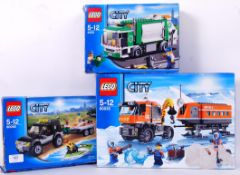 LEGO: A collection of 3x Lego City sets - 60035, 60058 and 4432. All within the original boxes.