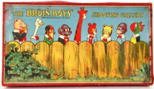 THE BRUIN BOYS: A rare c1930's ' The Bruin Boys ' antique ' Shooting Gallery ' game.