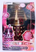 DOCTOR WHO: An original Character Toys made Doctor Who Radio Controlled Dalek (in red and gold).