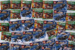 LEGO: An original trade box of Lego polybags ' 30161 Batman ' filled with 19x Batmobil polybags and