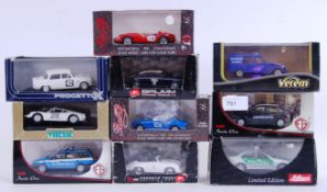 1:43 PRECISION DIECAST: A good collection of 10x boxed precision diecast models,