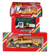 BRITAINS: A collection of 3x Britains Farm related diecast models,