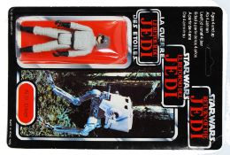 STAR WARS: An original vintage Palitoy made Star Wars tri-logo carded action figure of ' ATST