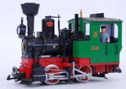 G SCALE: An Lehmann G Scale electric railway trainset locomotive. Unboxed.