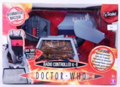 DOCTOR WHO: An original Character Toys made Doctor Who Radio Controlled K-9.
