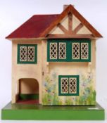 TRIANG DOLLS HOUSE: An original vintage mid-century likely Triang made dolls house.