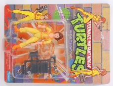 TEENAGE MUTANT NINJA TURTLES: An original vintage Playmates Teenage Mutant Ninja Turtles carded