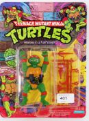TEENAGE MUTANT NINJA TURTLES: An original vintage 1990's Playmates made Teenage Mutant Ninja