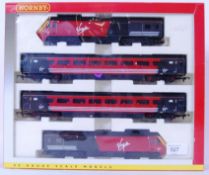 HORNBY: A Hornby 00 gauge railway trainset R2298A Virgin High Speed Train.