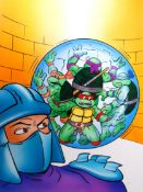 ORIGINAL TEENAGE MUTANT HERO TURTLES ARTWORK;
