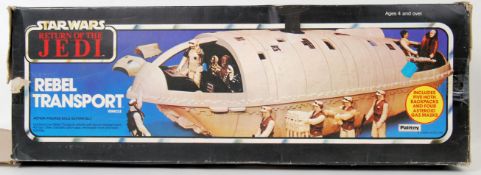 STAR WARS: An original vintage Palitoy made ' Return Of The Jedi ' Star Wars ' Rebel Transporter '