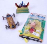 VINTAGE TOYS: A collection of vintage toys to include a rare Kohner Walt Disney ' Mouse Peppy