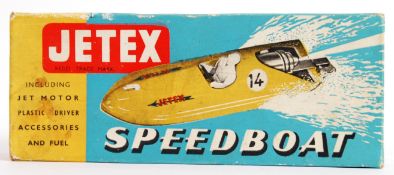JETEX: An original c1950's Jetex made Speedboat.