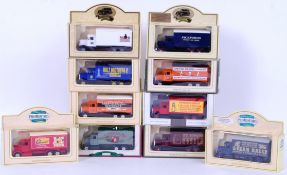 CODE 3 LLEDO: A good collection of 10x Lledo Code 3 (custom non-standard livery) and Promotional