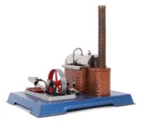 WILESCO LIVE STEAM: An original vintage believed Wilesco Live Steam plant,