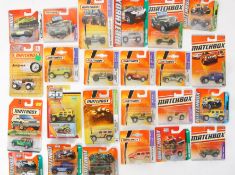 MATCHBOX: A collection of 25x original Matchbox diecast model Jeep vehicles.