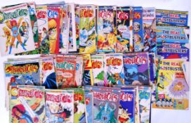 THUNDERCATS: A large collection of original 1980's Thundercats comic books.