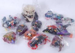 MIGHTY MAX: A collection of original vintage Mighty Max miniature playsets by Bluebird Toys.